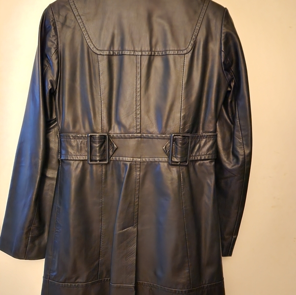 Kenneth Cole Leather Jacket - Picture 4 of 5